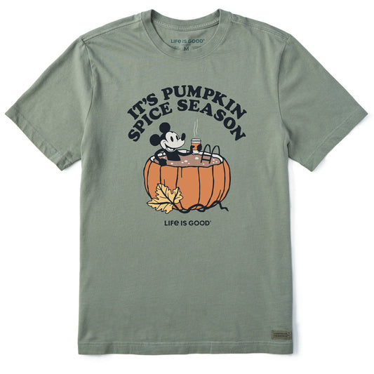 Men's Pumpkin Spice Season Willie Short Sleeve Crusher Tee