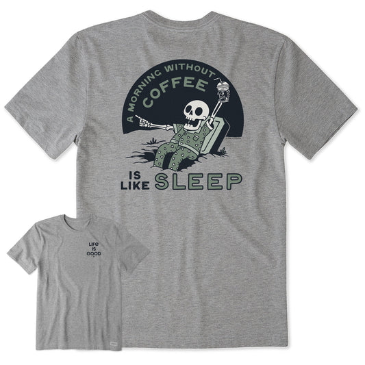 Men's A Morning Without Coffee is Like Sleep Short Sleeve Tee