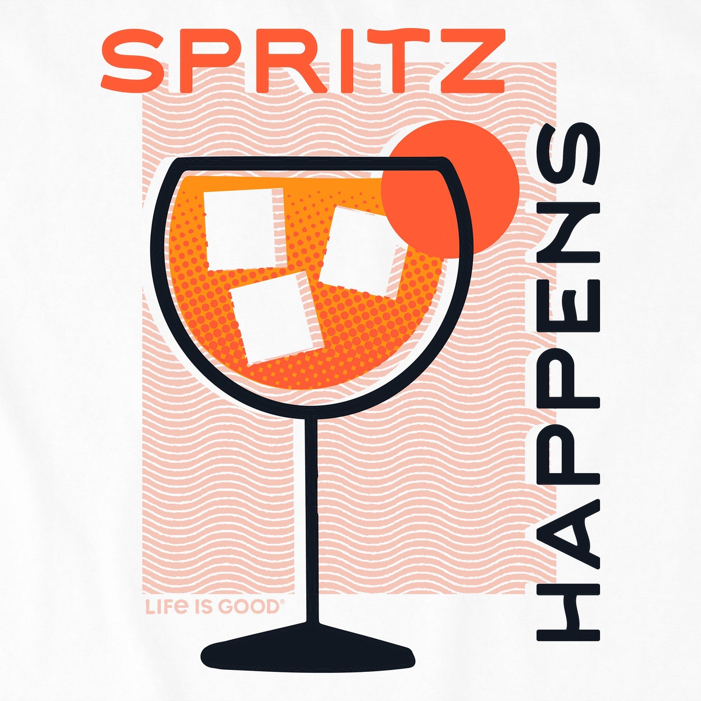 Women's Aperol Spritz Happens Short Sleeve Tee