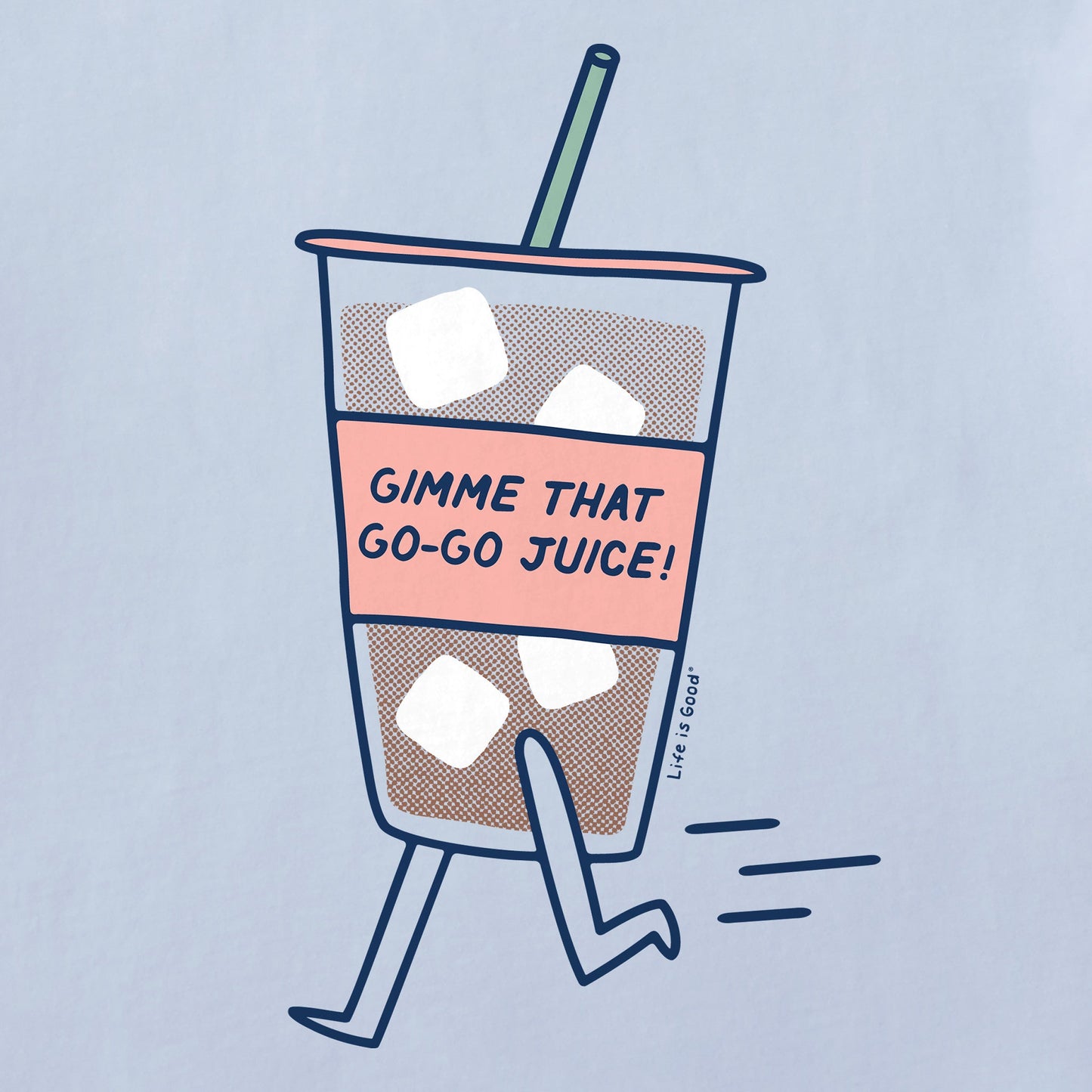 Women's Gimme That Go-Go Juice Short Sleeve Crusher Boxy Tee