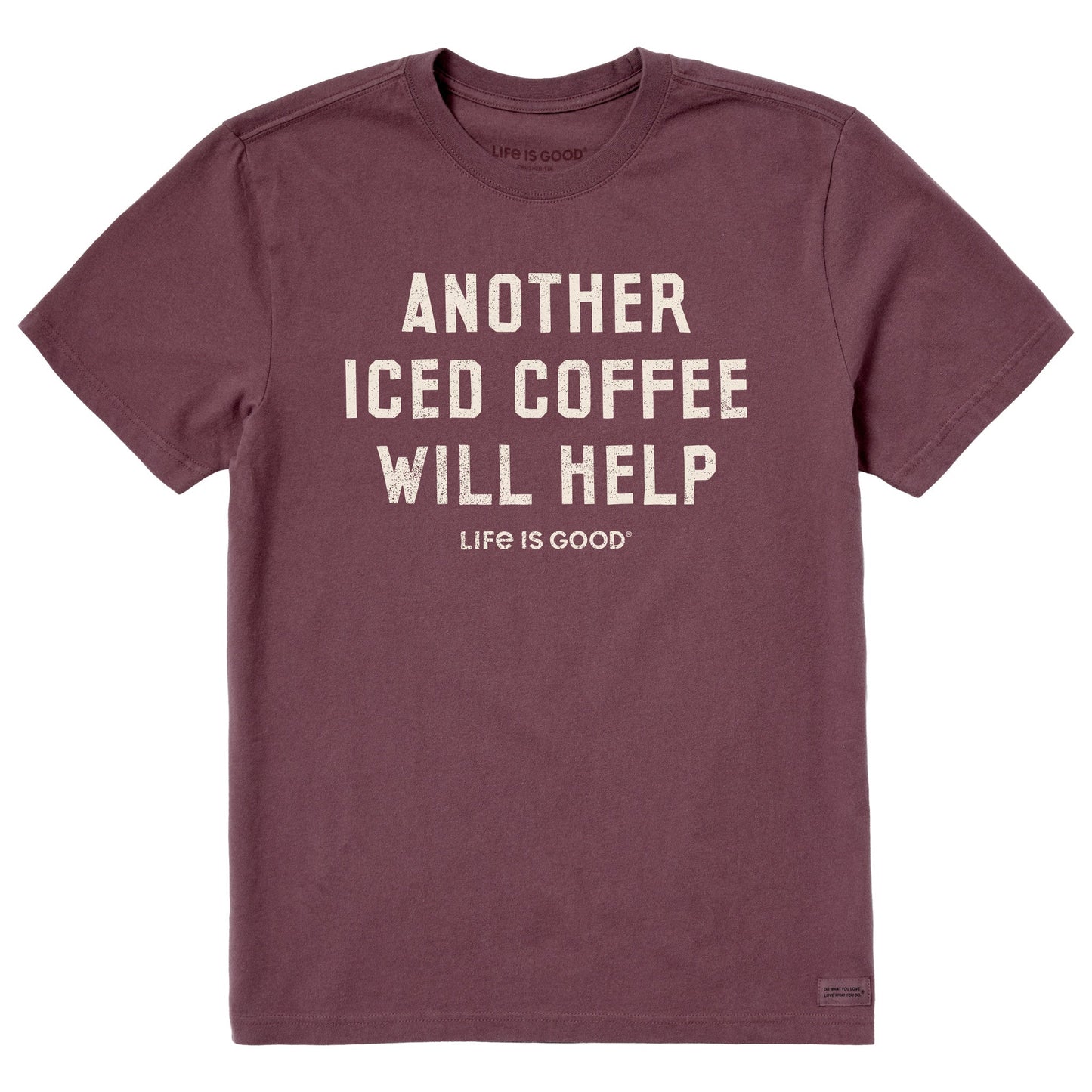 Men's Maybe Another Iced Coffee Short Sleeve Crusher Tee