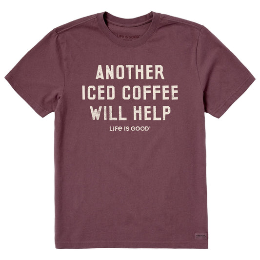 Men's Maybe Another Iced Coffee Short Sleeve Crusher Tee