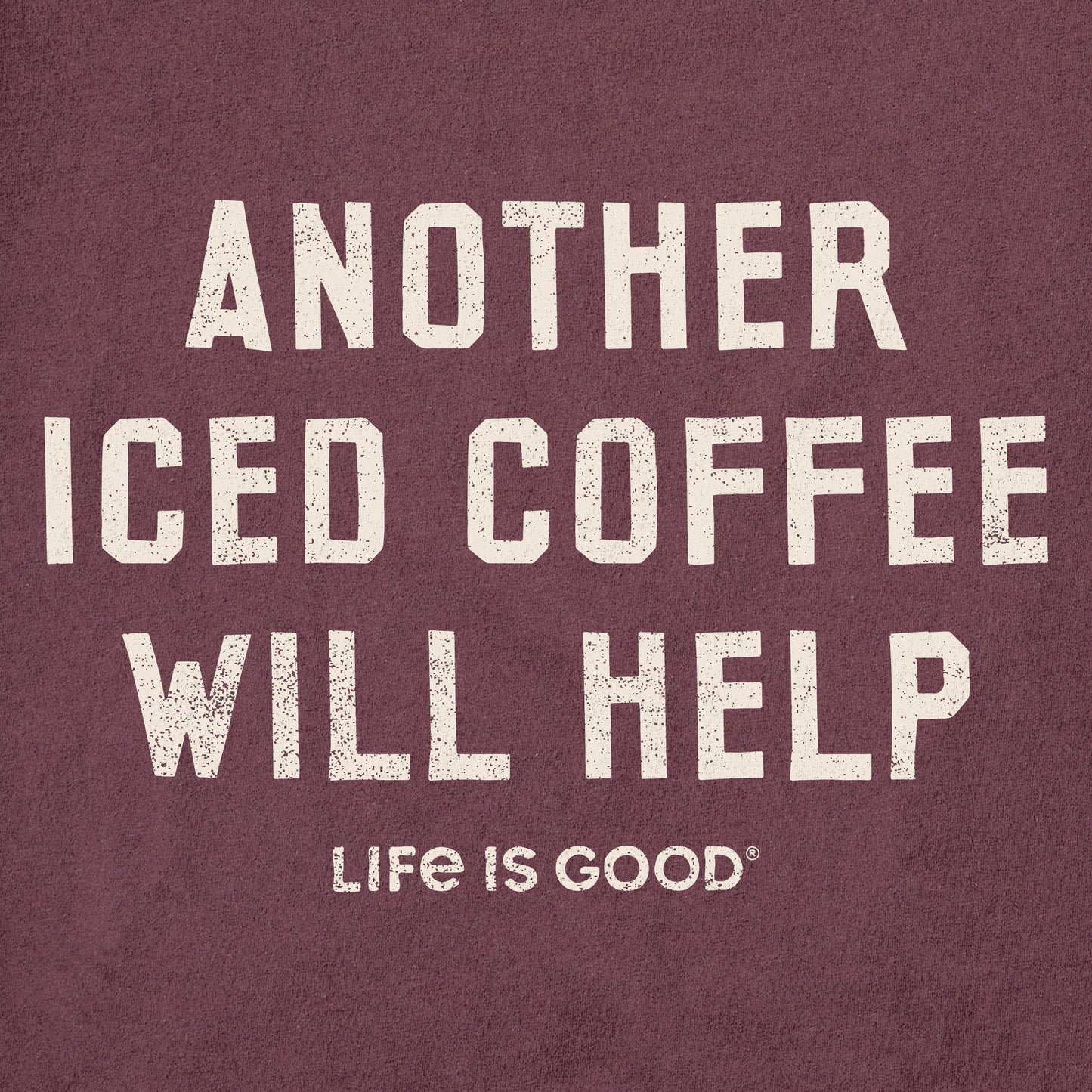 Men's Maybe Another Iced Coffee Short Sleeve Crusher Tee