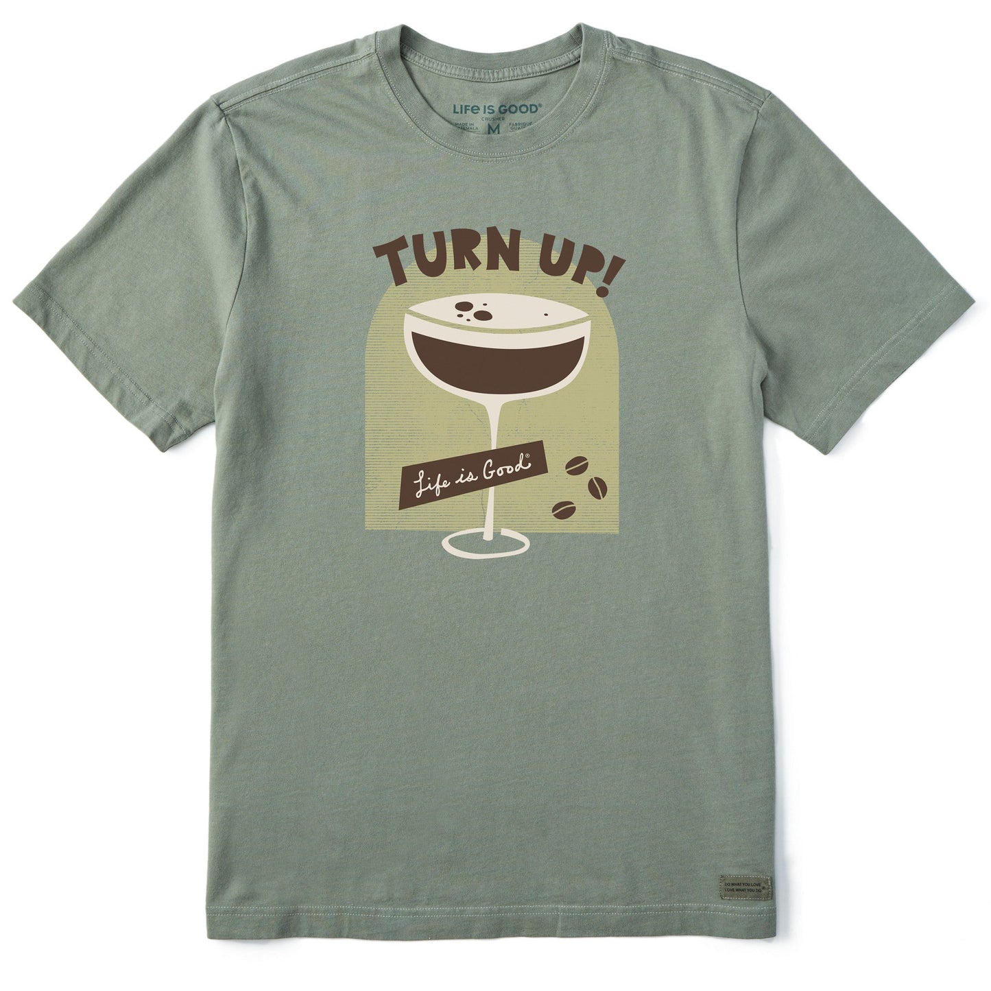 Men's Turn Up Espresso Martini Short Sleeve Tee