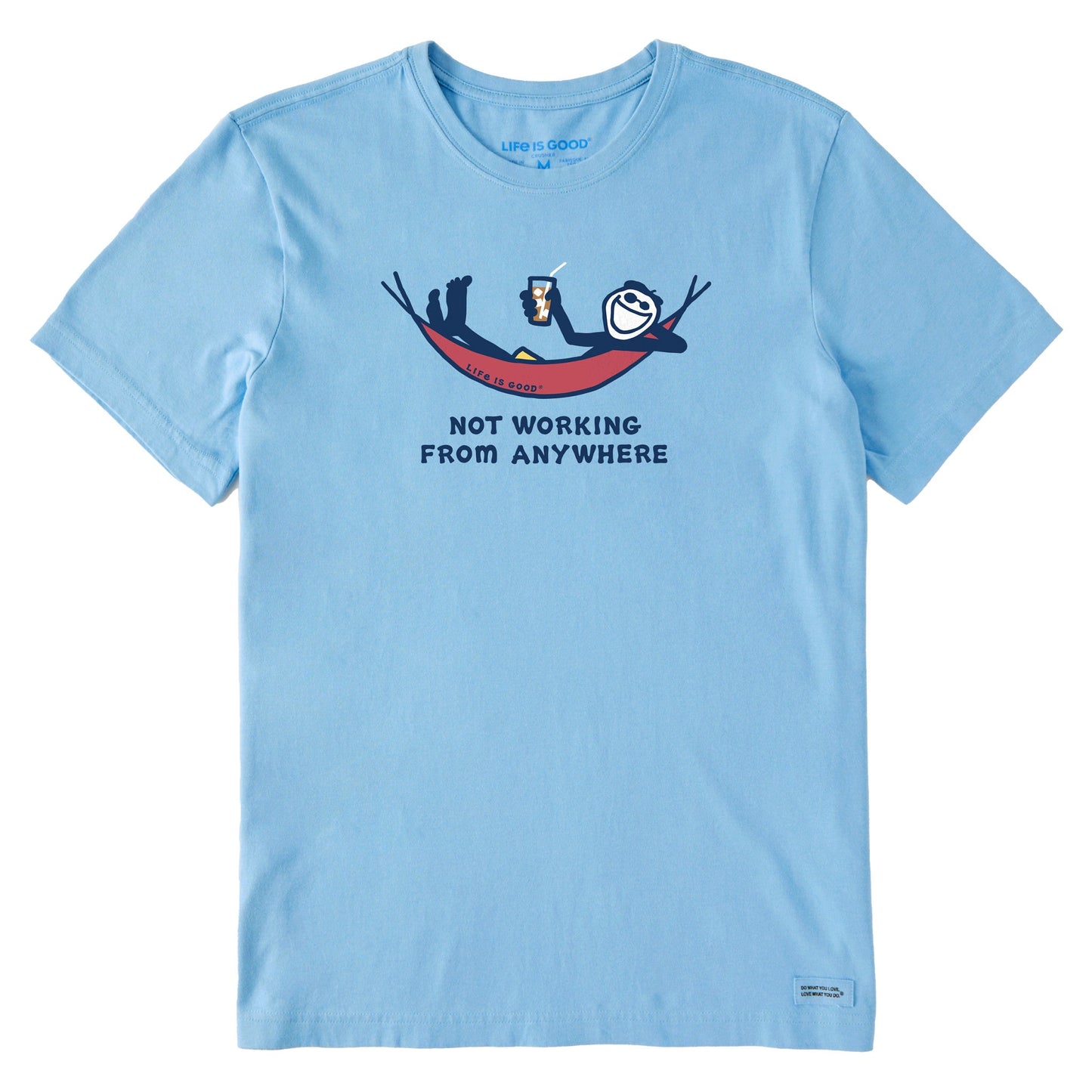 Men's Not Working from Anywhere Iced Coffee Short Sleeve Tee