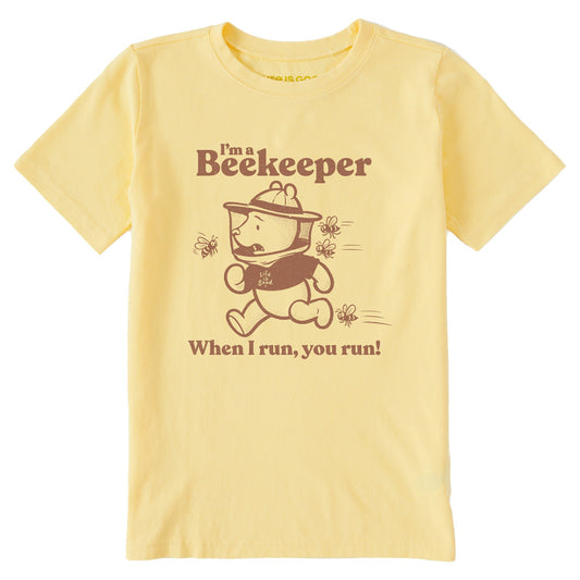 Kids I'm a Beekeeper Short Sleeve Crusher Tee