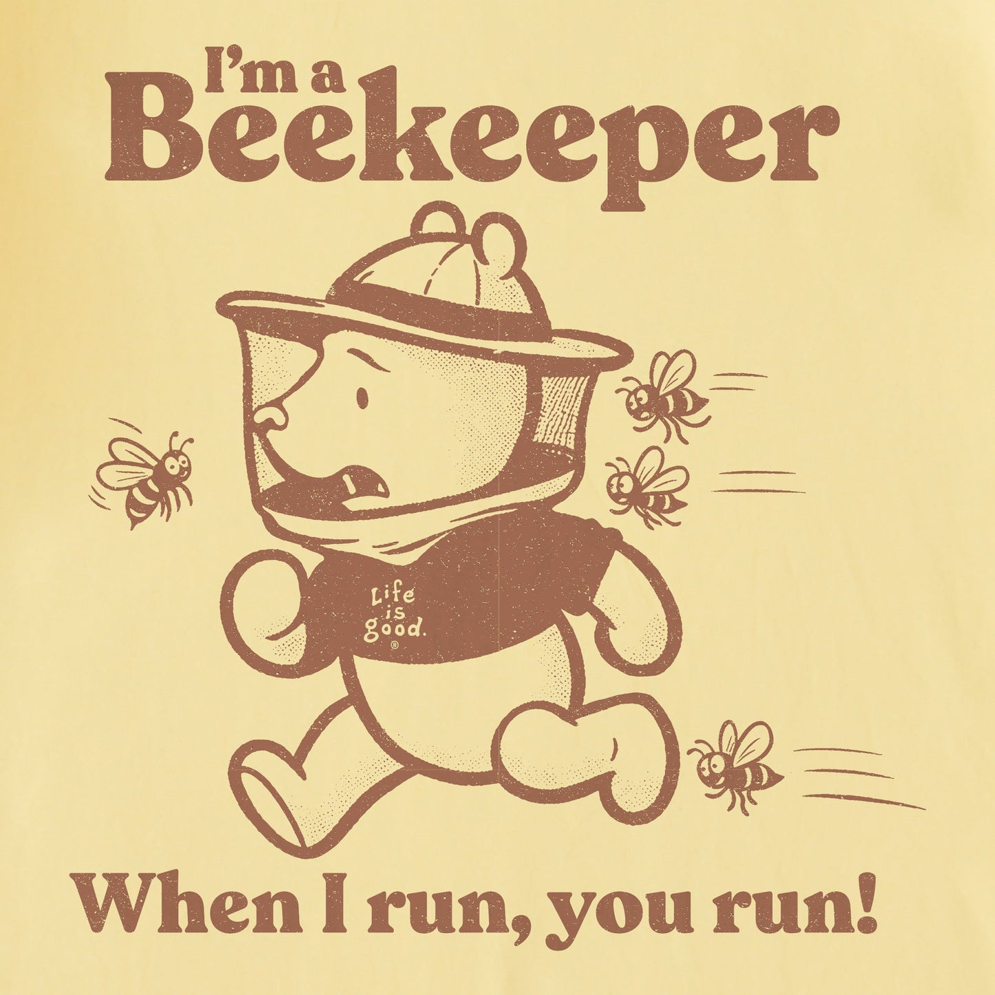 Kids I'm a Beekeeper Short Sleeve Crusher Tee