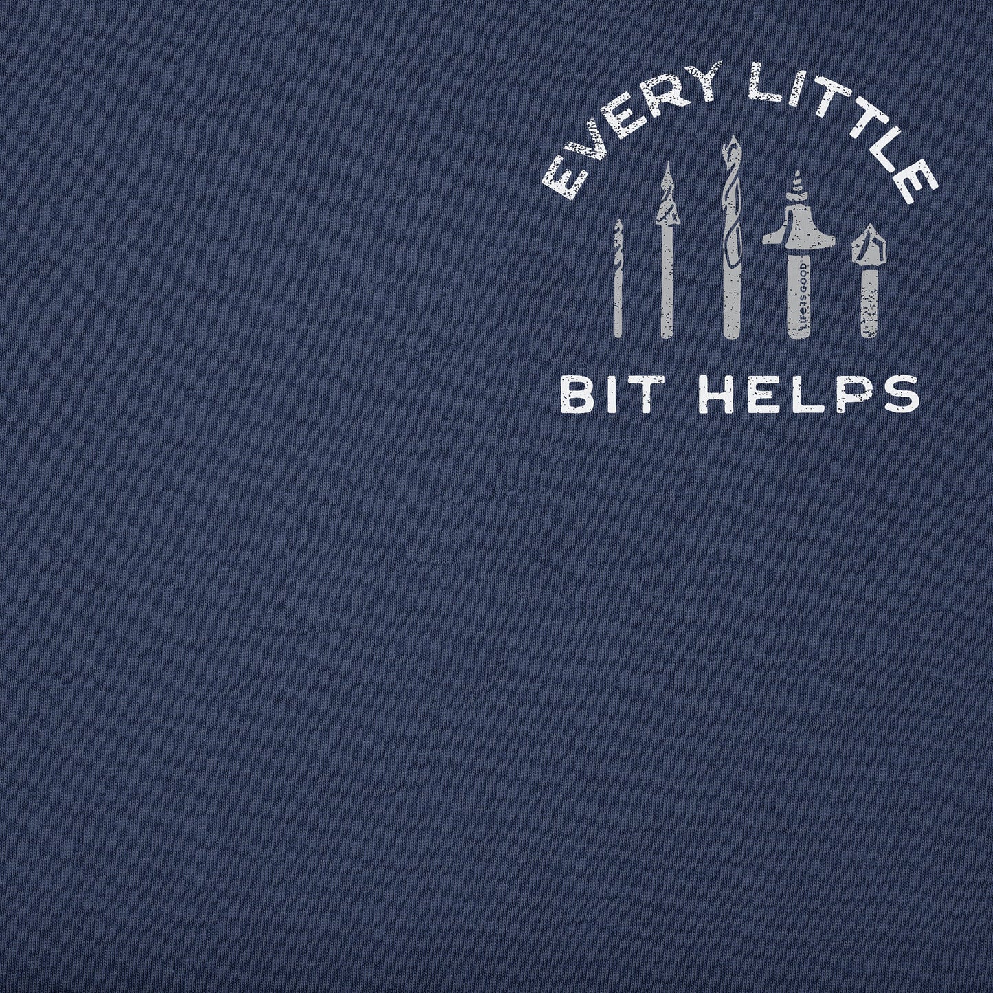Men's Every Little Bit Helps Short Sleeve Tee
