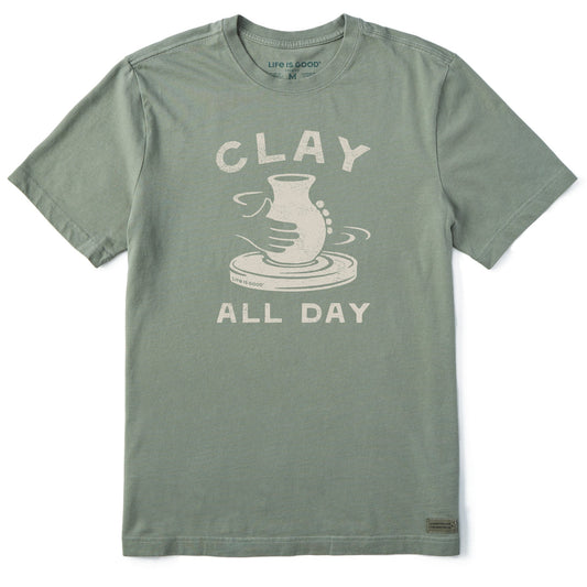 Men's Clay All Day Pottery Short Sleeve Tee
