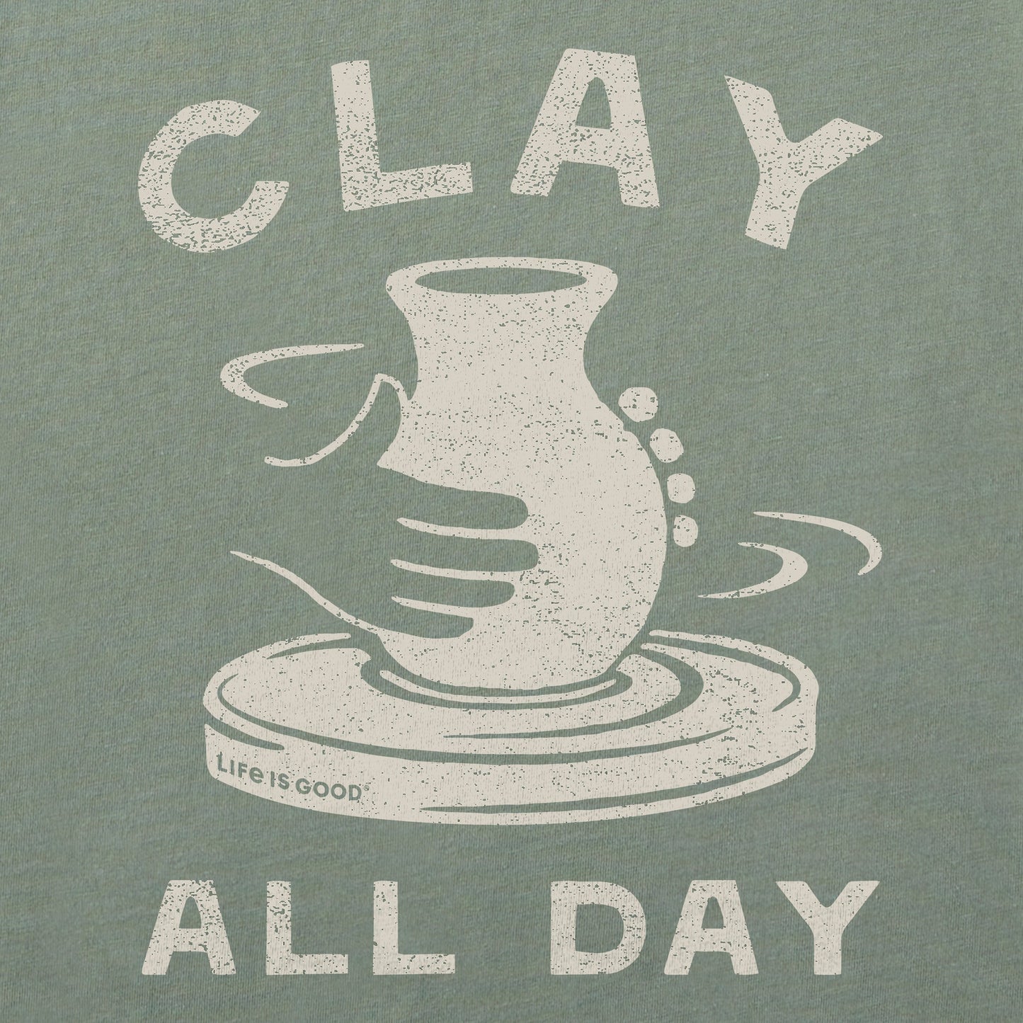 Men's Clay All Day Pottery Short Sleeve Tee