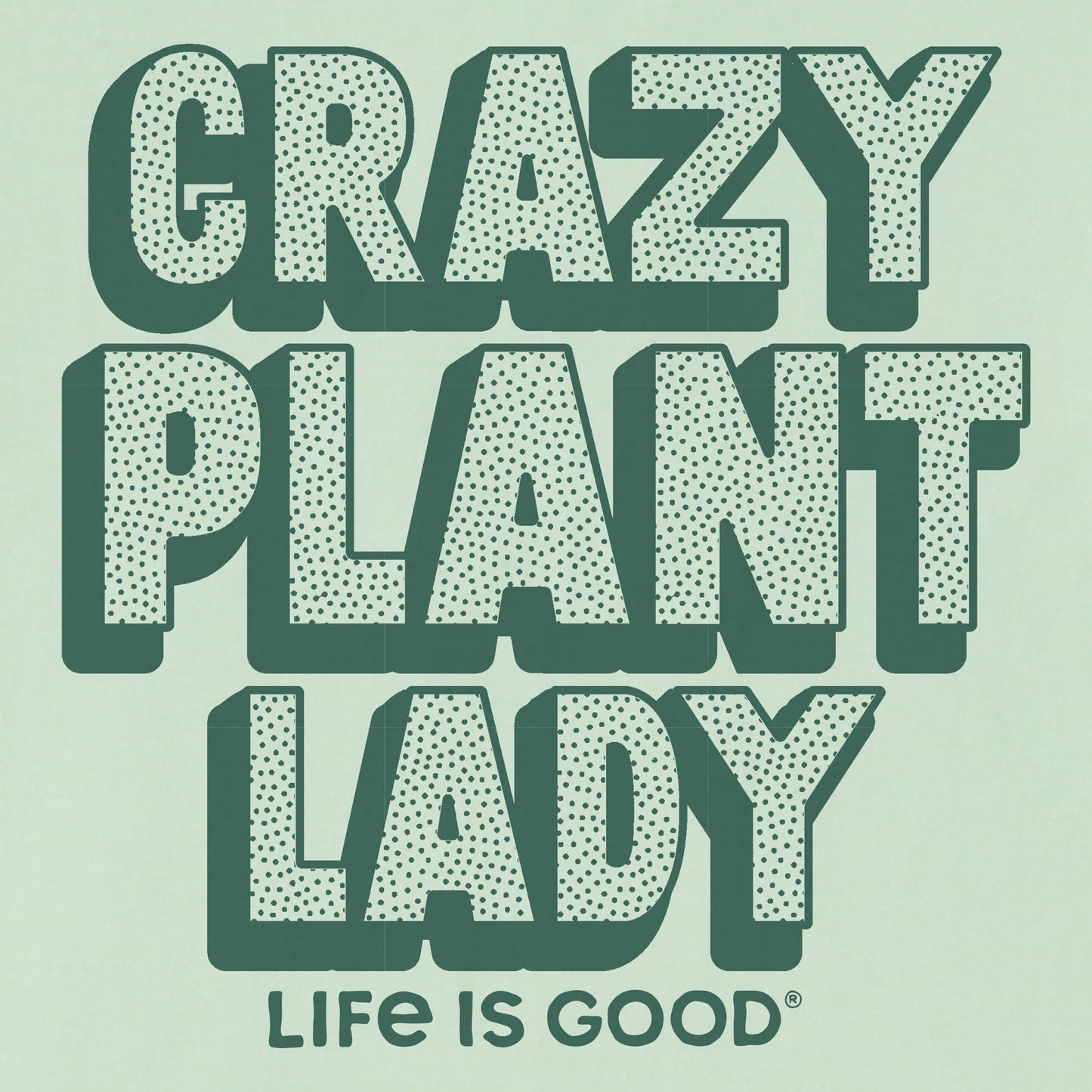 Women's Crazy Plant Lady Short Sleeve Crusher Boxy Tee
