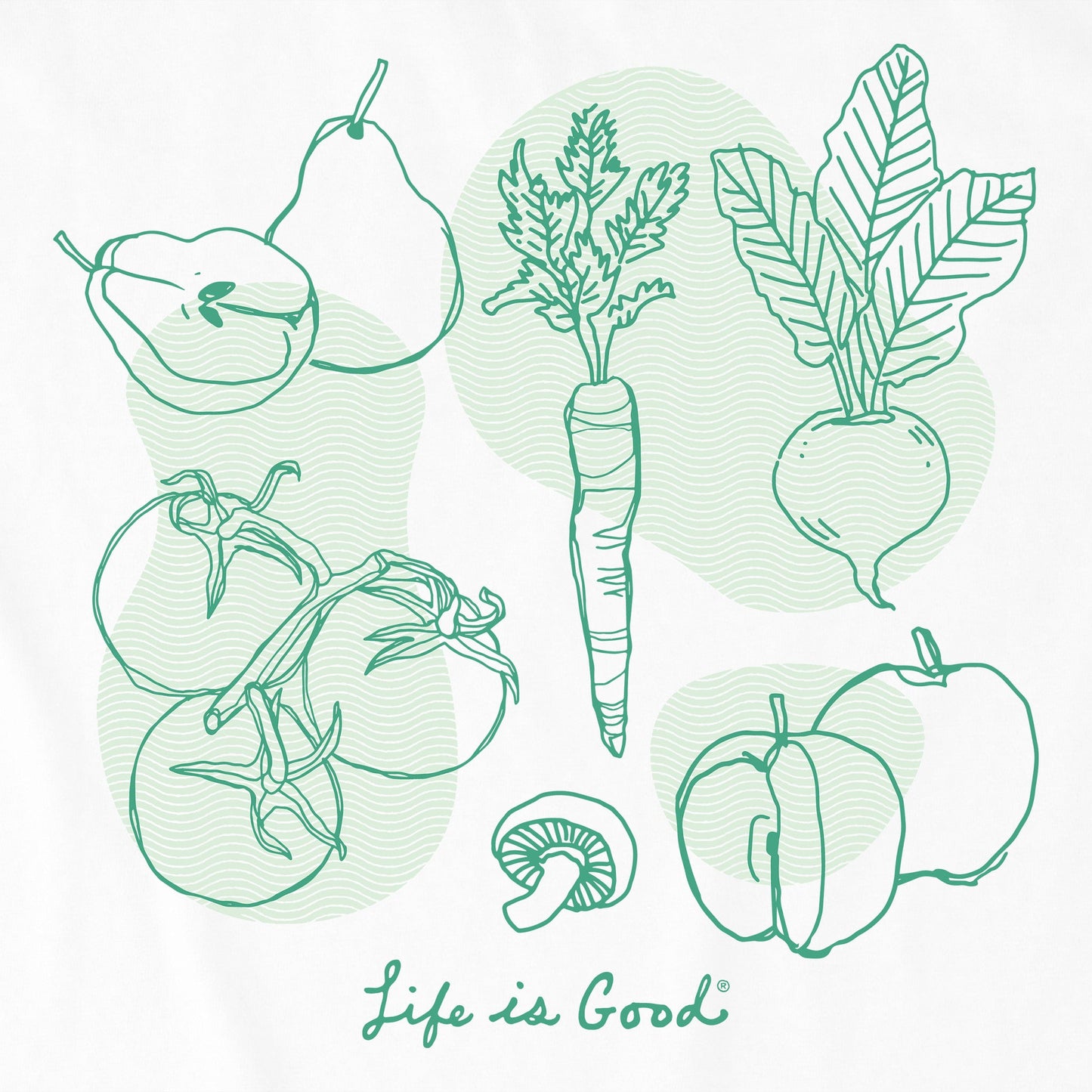 Women's Delicate Plant Medley Short Sleeve Tee