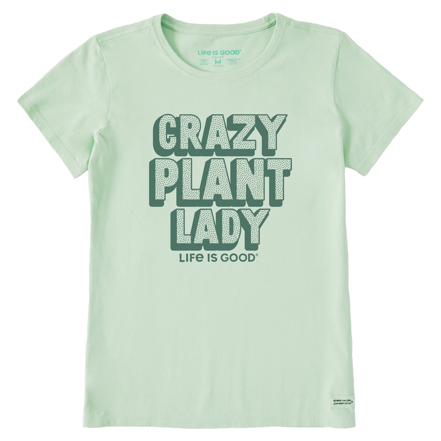 Women's Crazy Plant Lady Short Sleeve Crusher Tee