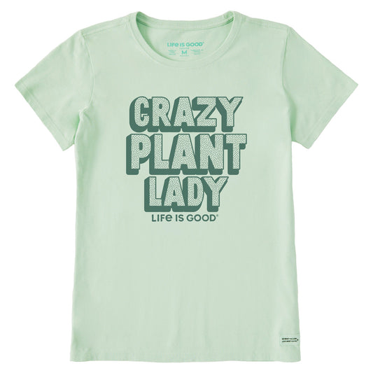 Women's Crazy Plant Lady Short Sleeve Crusher Tee