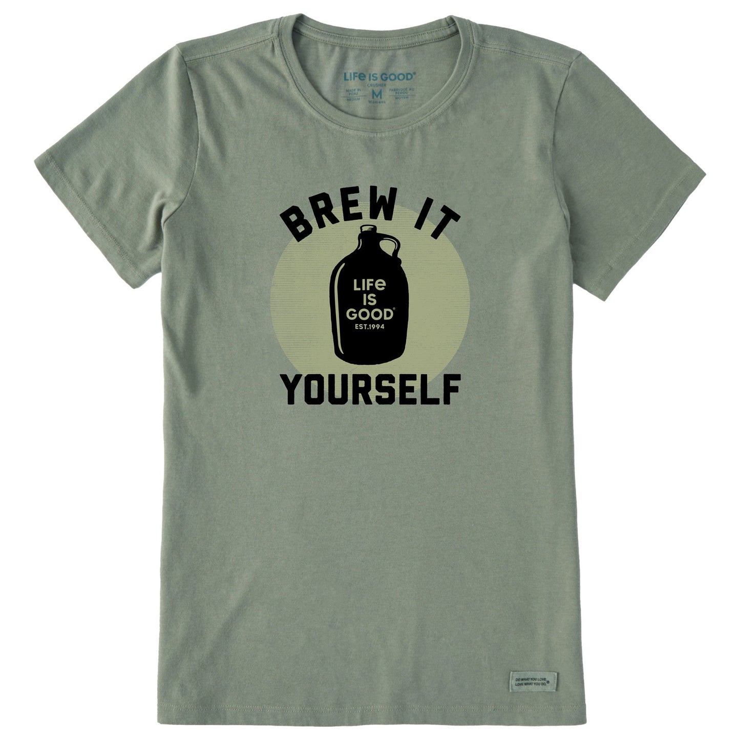 Women's Brew It Yourself Short Sleeve Crusher Tee