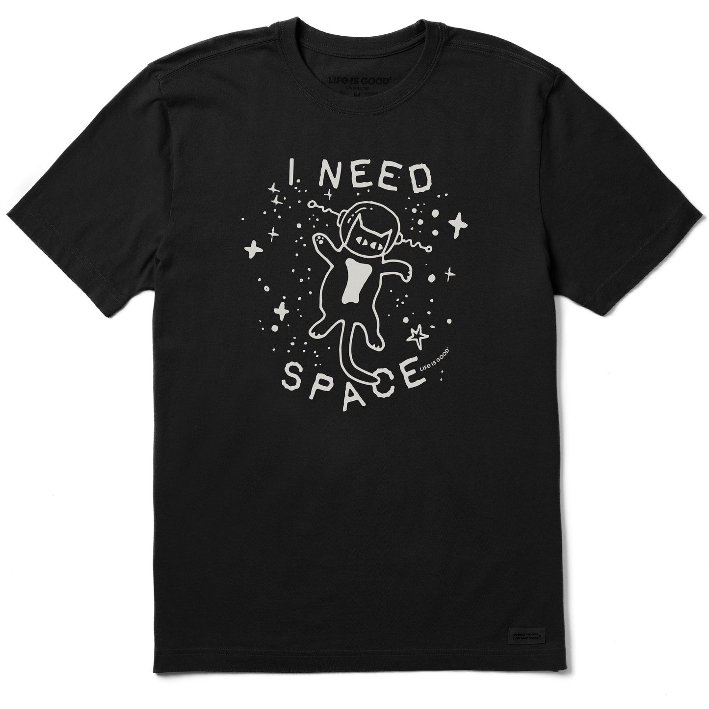 Men's I Need Space Cat Short Sleeve Tee