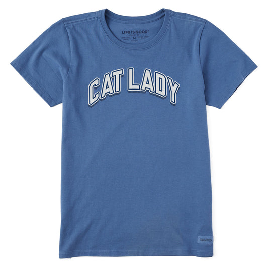Women's Cat Lady Arch Short Sleeve Tee