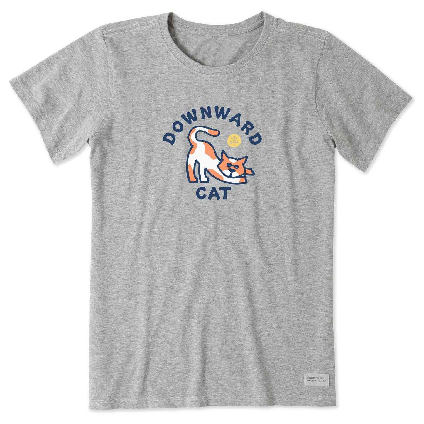 Women's Downward Cat Short Sleeve Tee
