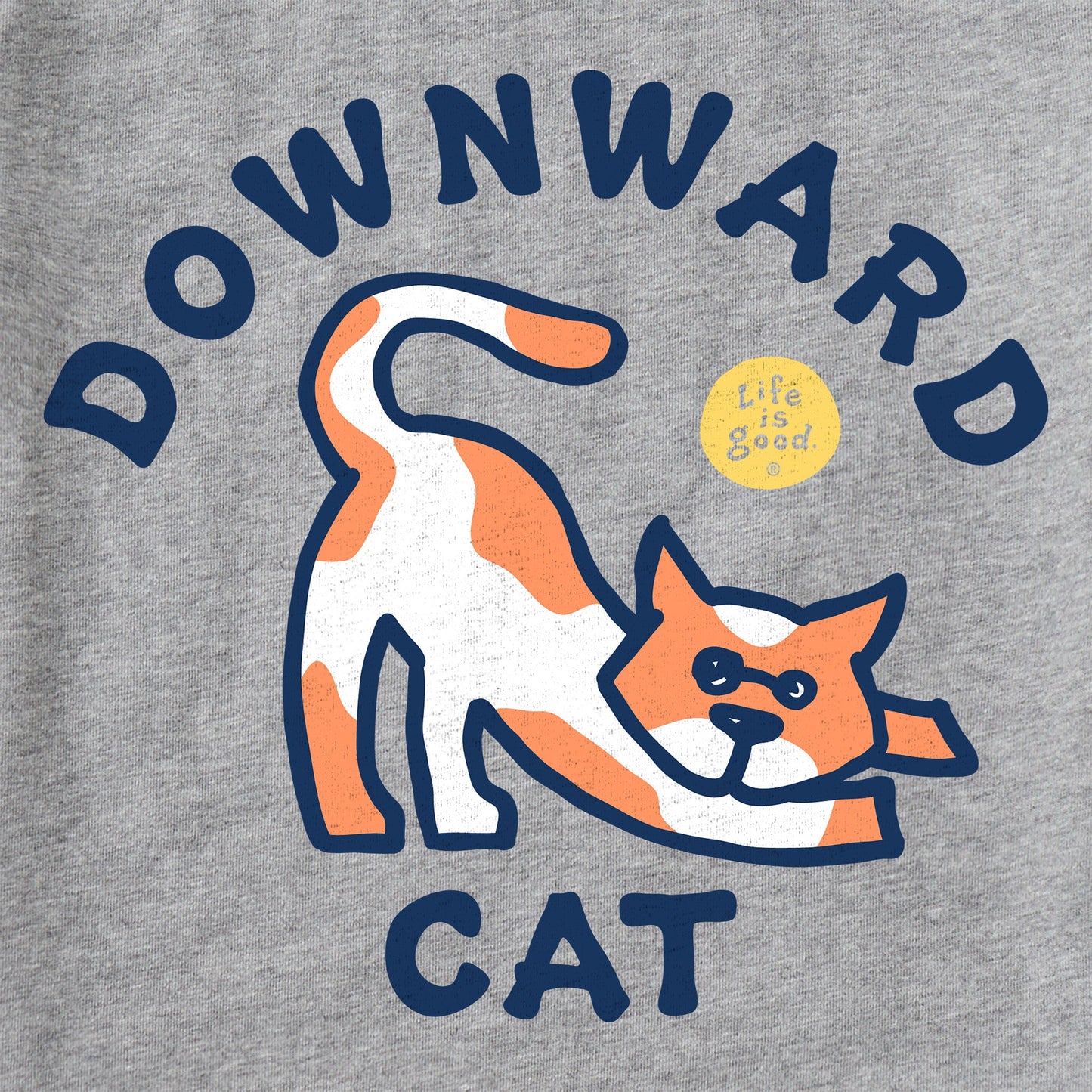 Women's Downward Cat Short Sleeve Tee