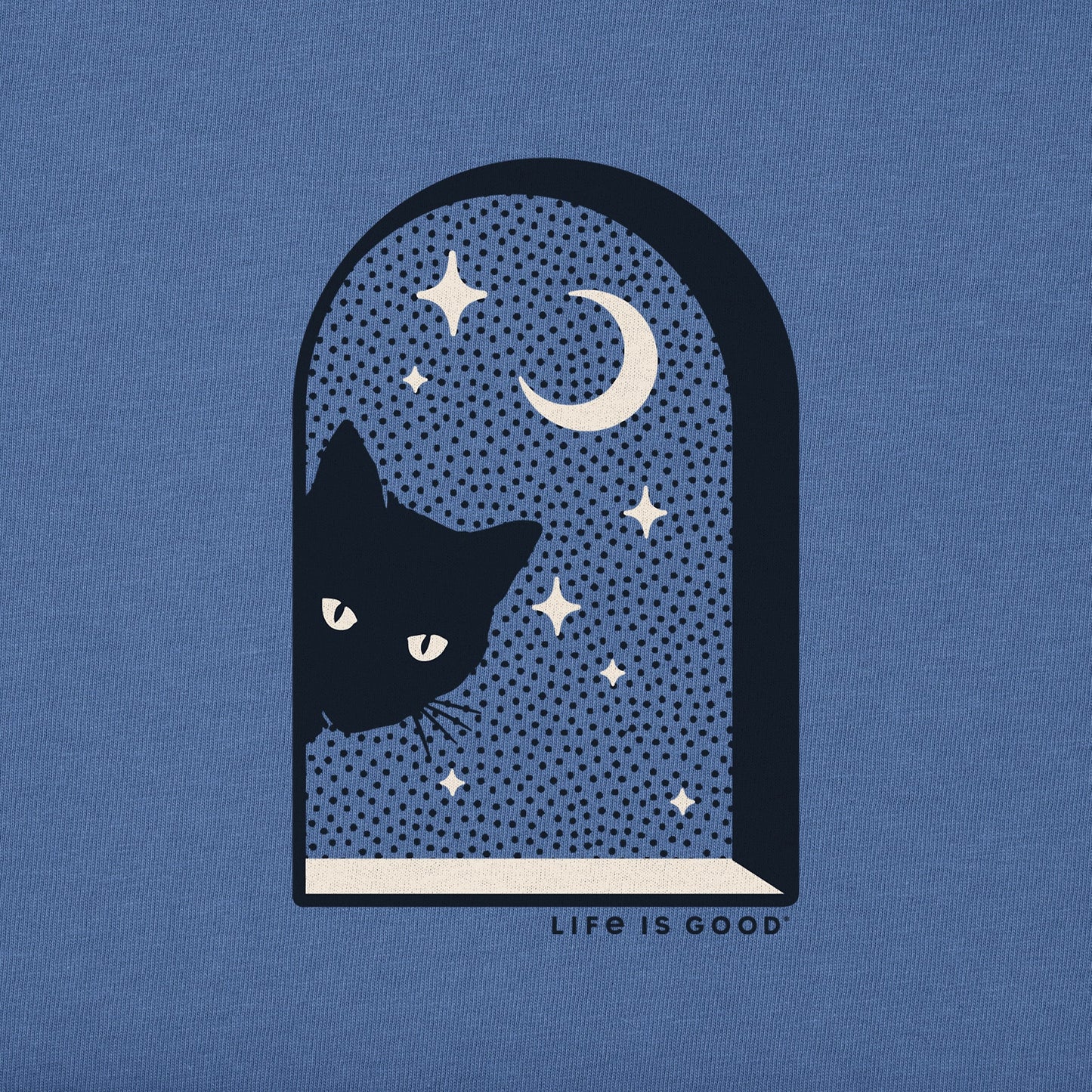 Women's Cat in Window Short Sleeve Tee