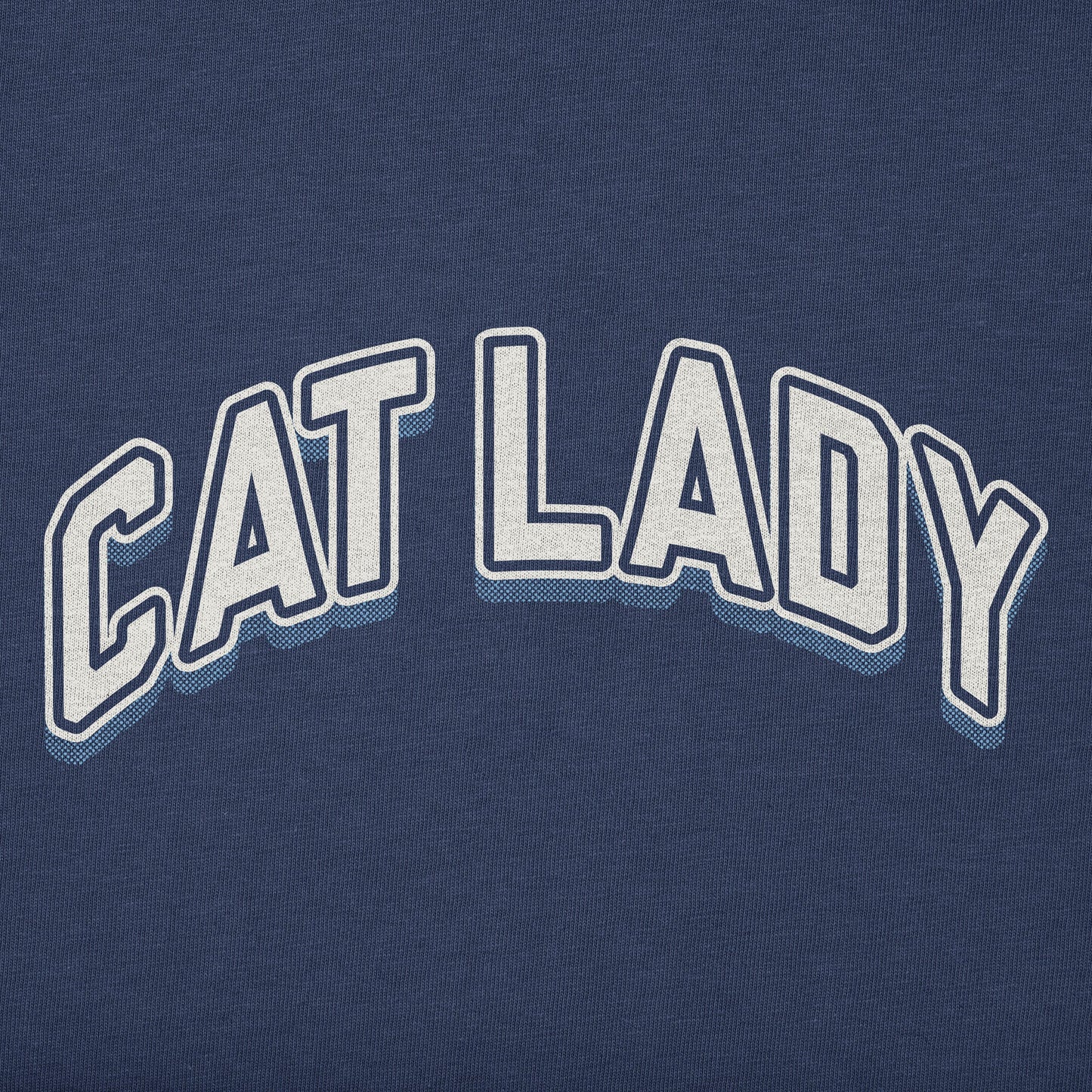 Women's Cat Lady Arch Simply True Fleece Hoodie