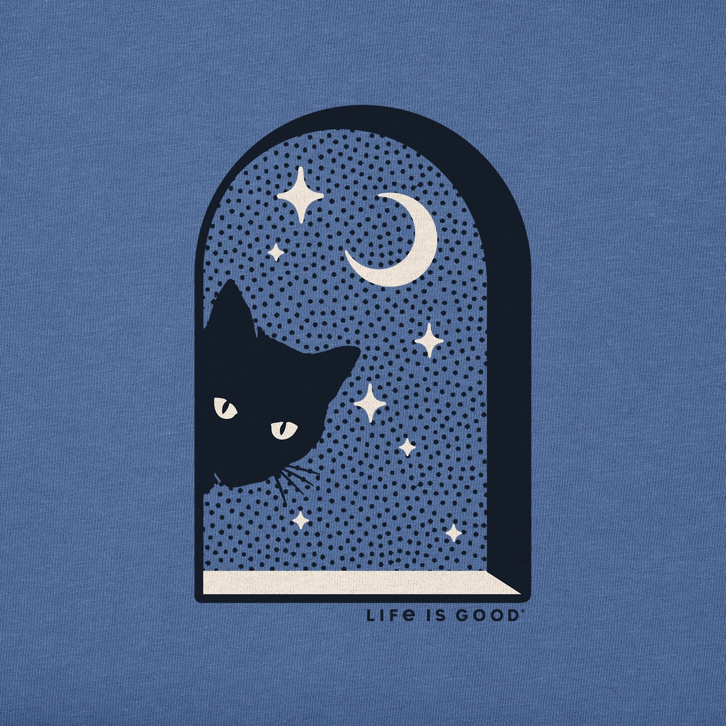 Women's Cat in Window Short Sleeve Tee