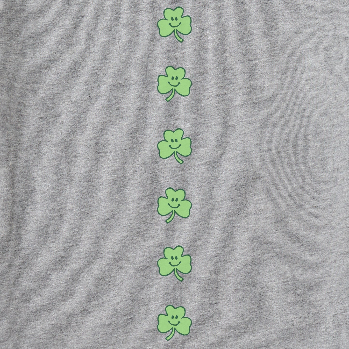 Toddler Smile Clovers Long Sleeve Crusher Tee