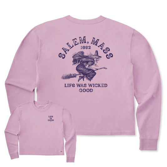 Women's Salem 1692 Long Sleeve Crusher Boxy Tee