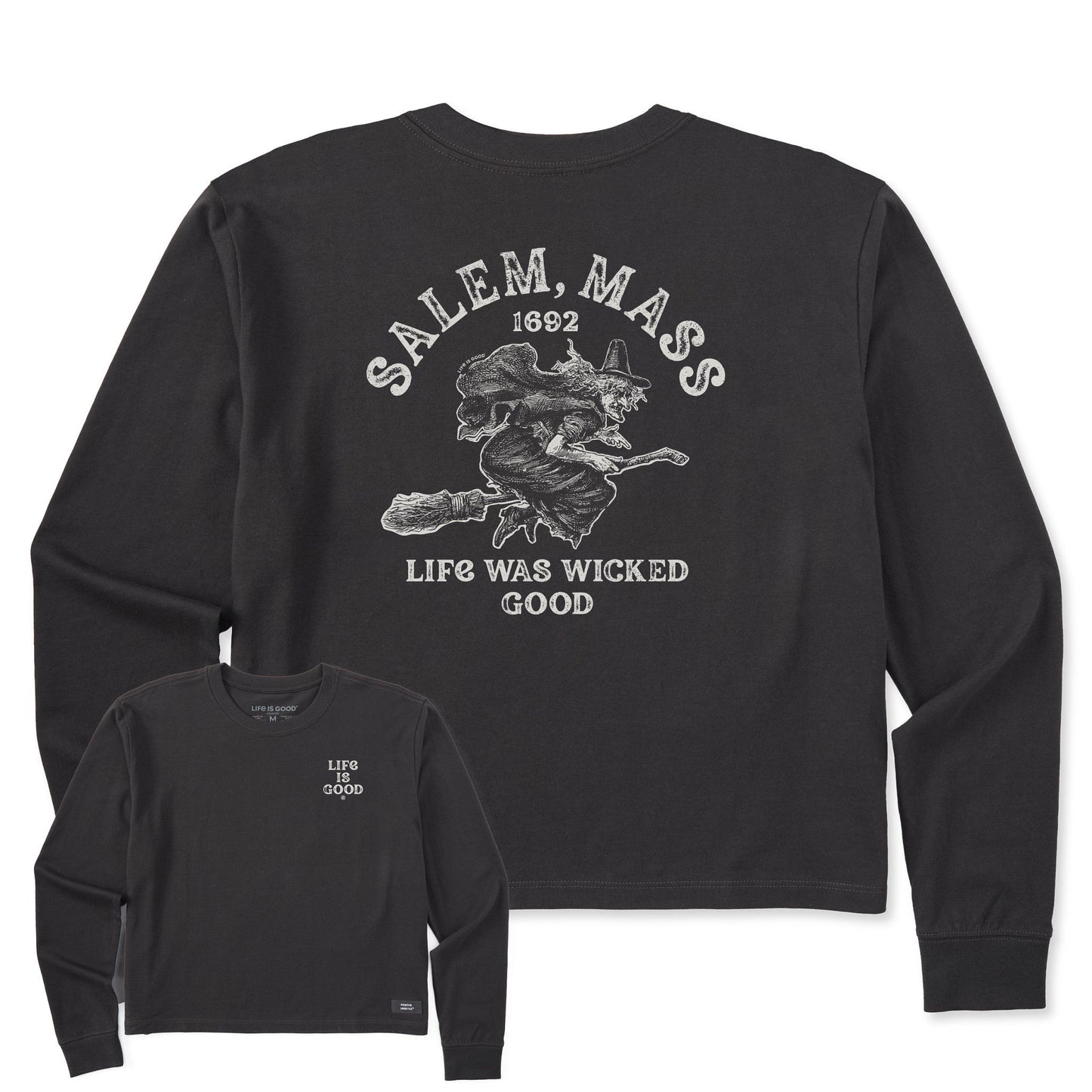 Women's Salem 1692 Long Sleeve Crusher Boxy Tee