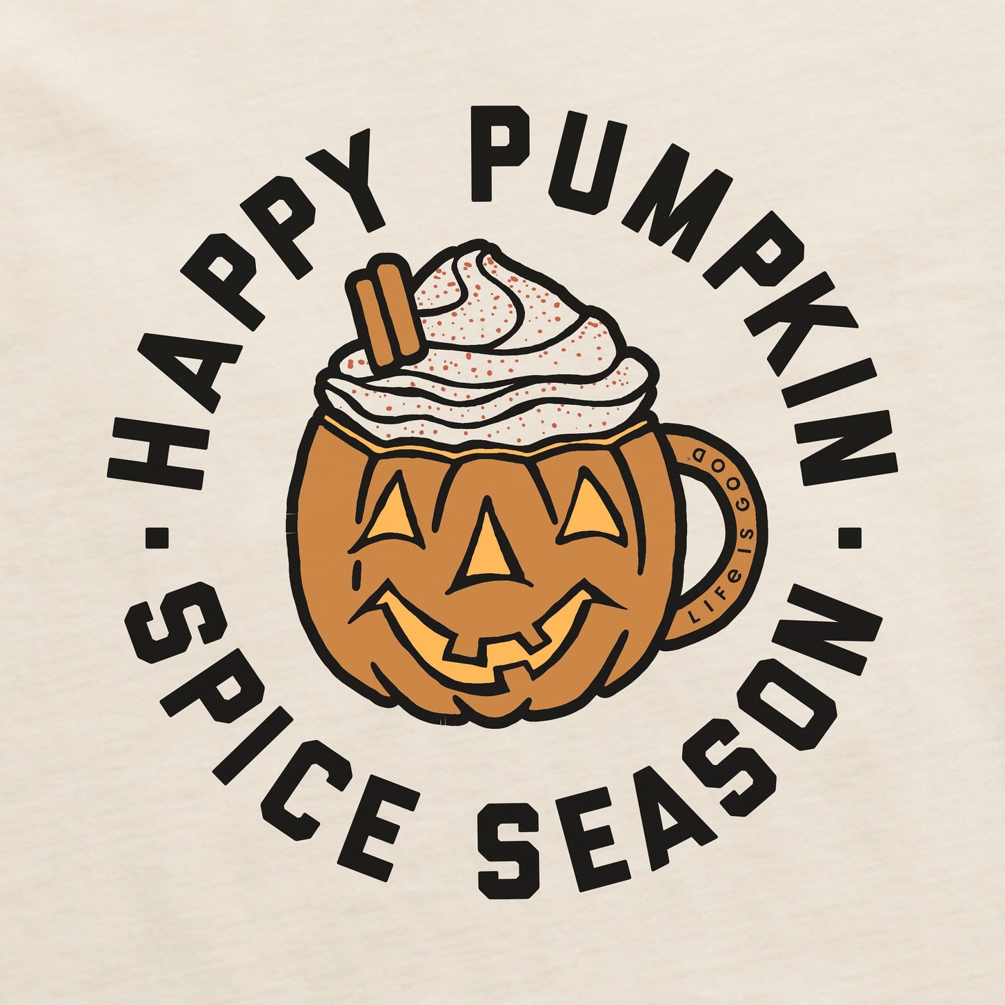 Women's Pumpkin Spice Season Long Sleeve Crusher Boxy Tee