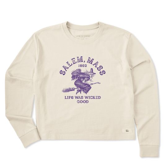 Women's Salem 1692 Long Sleeve Crusher Boxy Tee