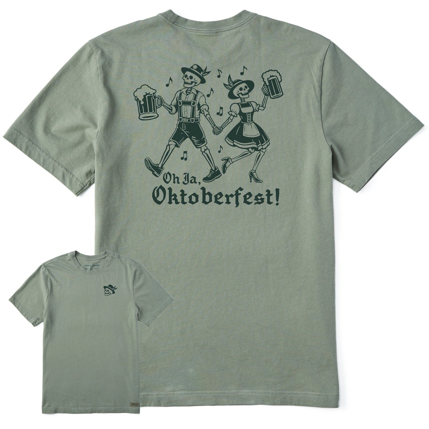 Men's Ja, Oktoberfest! Short Sleeve Crusher Tee