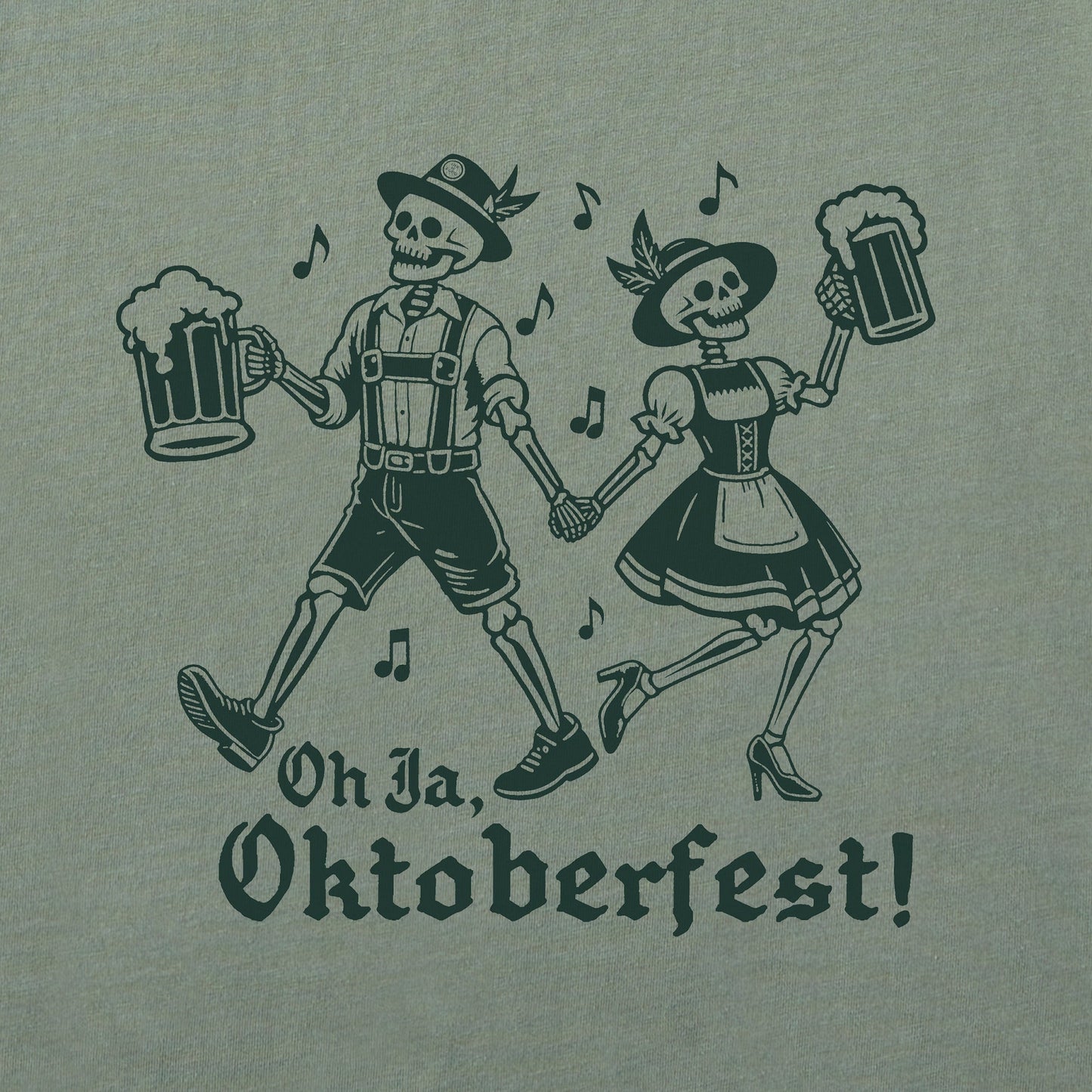 Men's Ja, Oktoberfest! Short Sleeve Crusher Tee