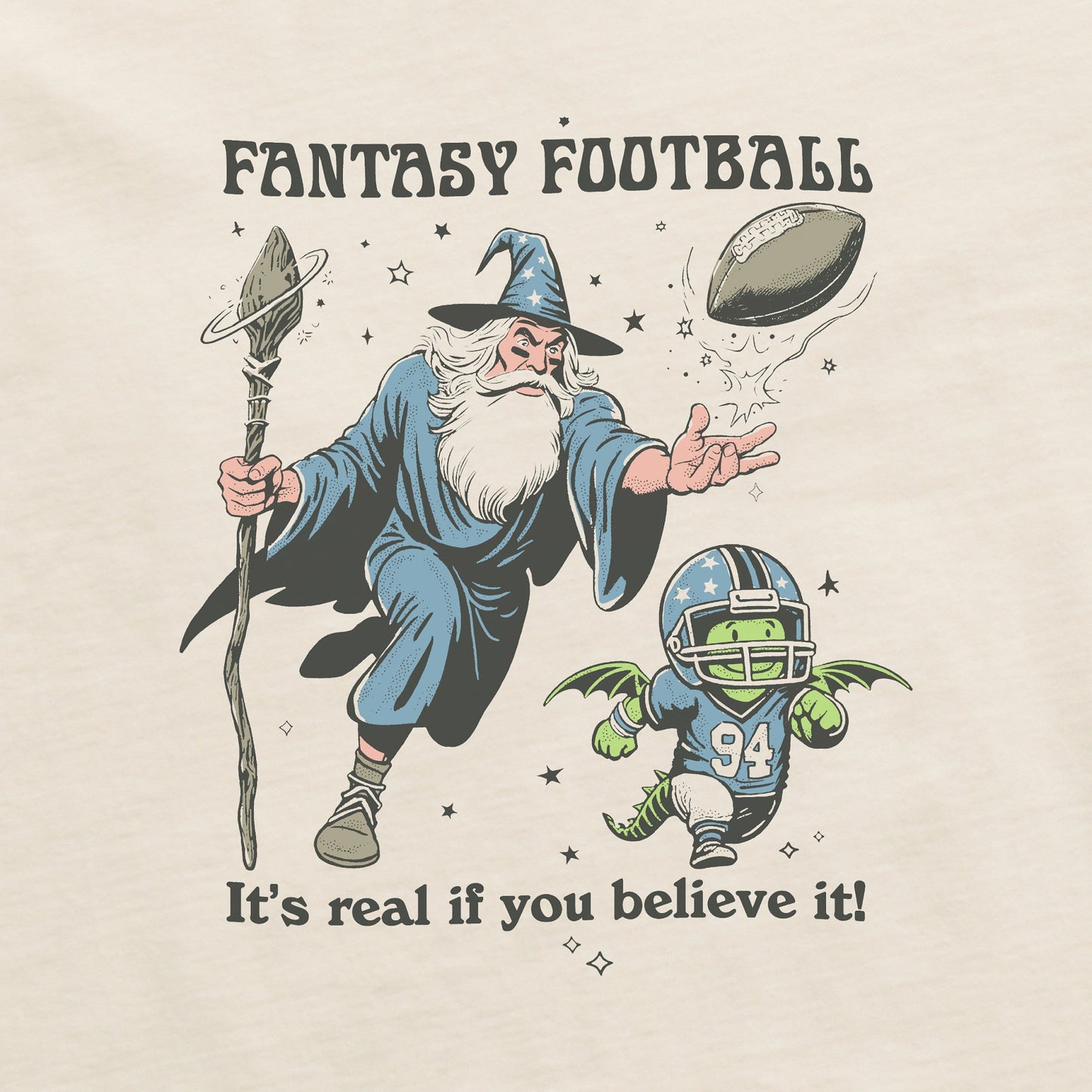 Men's Fantasy Football Short Sleeve Crusher Tee