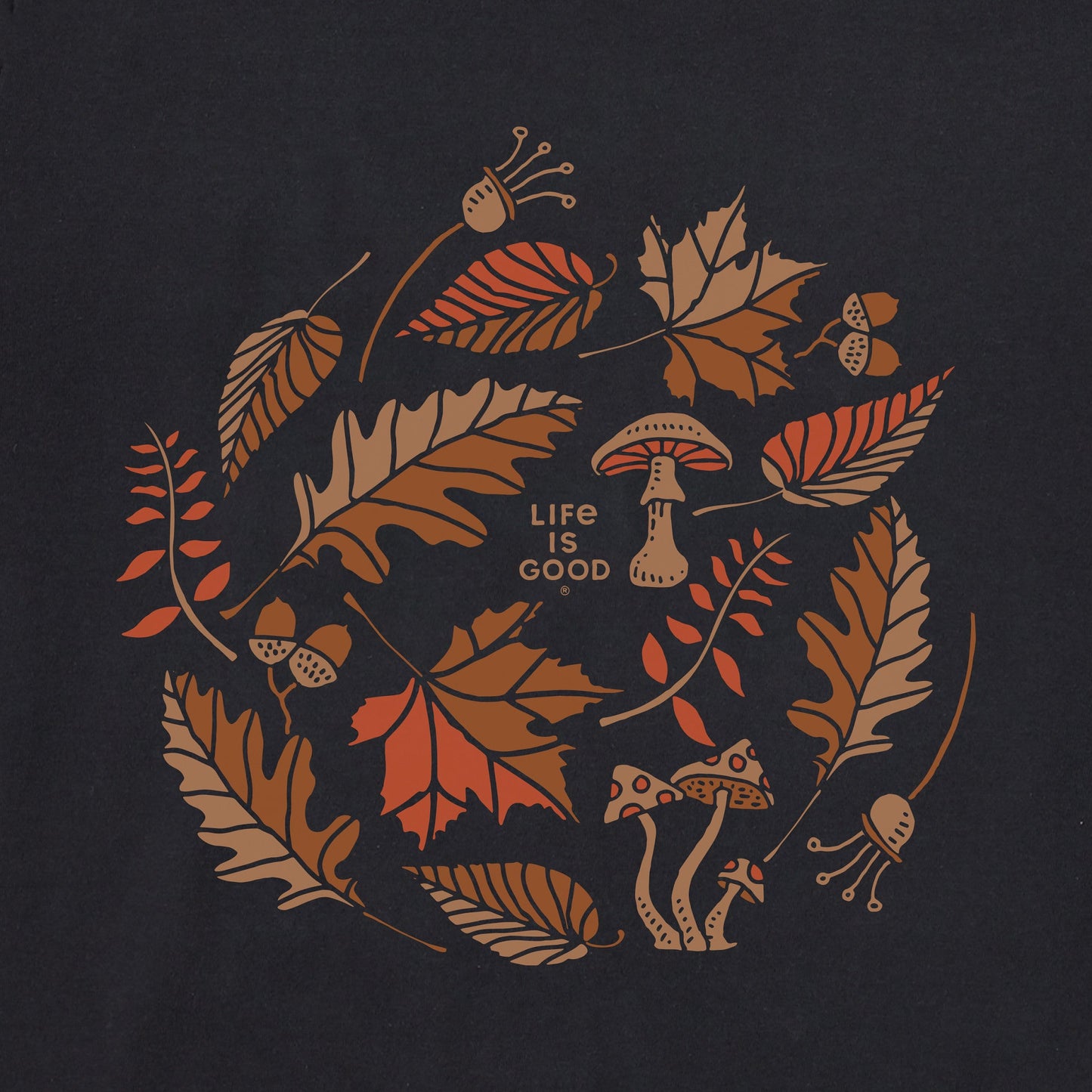 Women's Forest Delights Medley Long Sleeve Crusher Boxy Tee