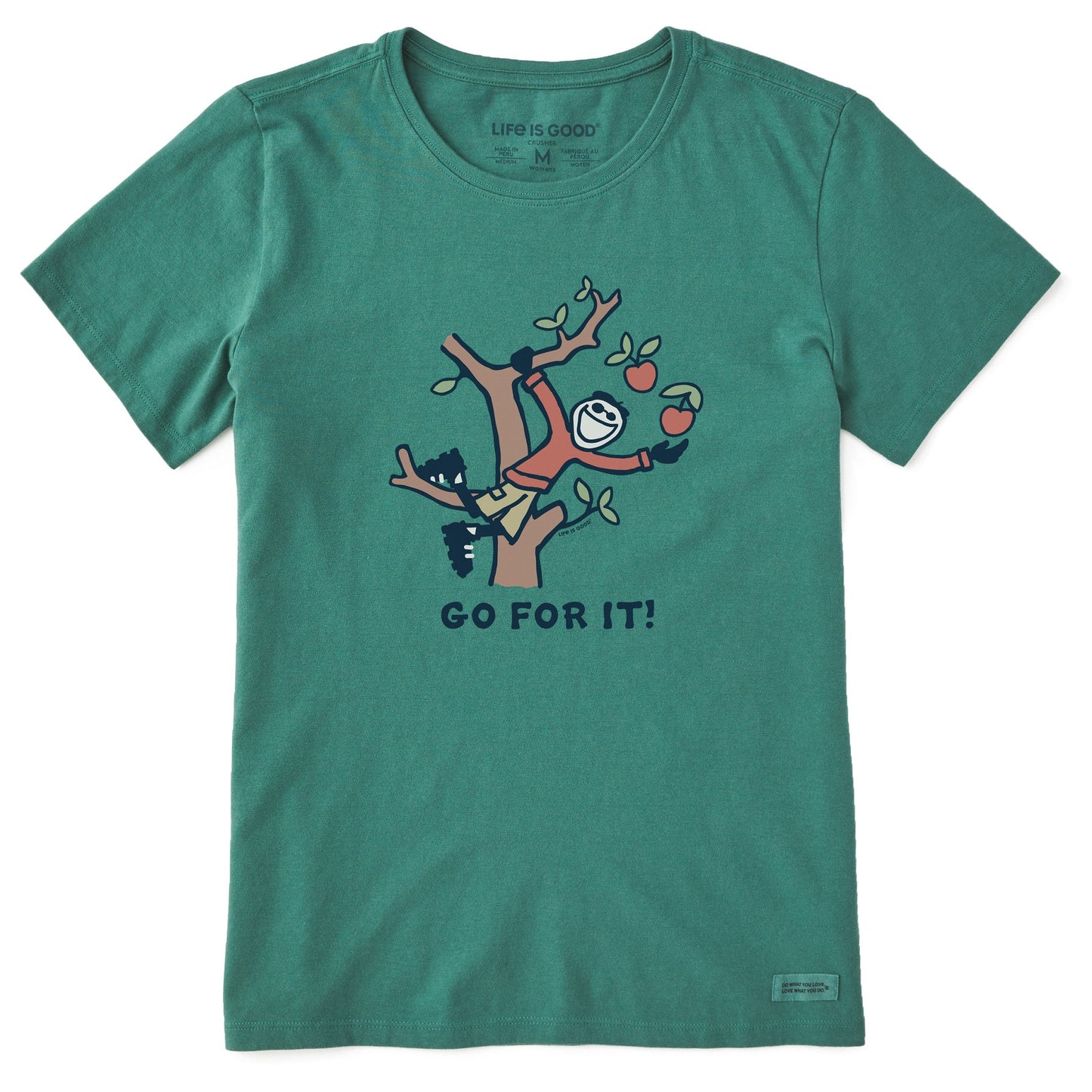 Women's Go For it Jake Short Sleeve Crusher Tee