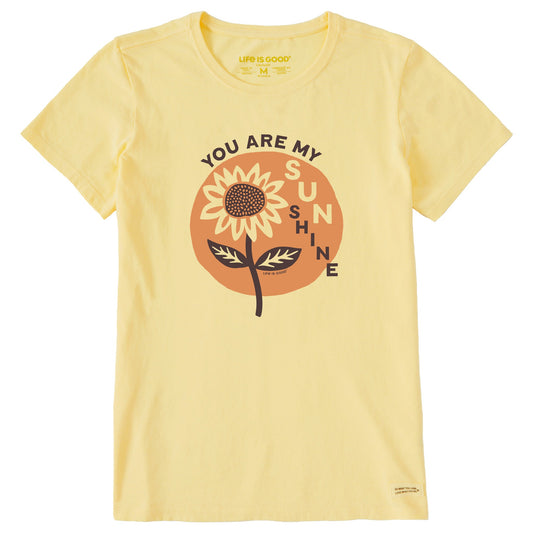 Women's You Are My Sunflower Short Sleeve Crusher Tee