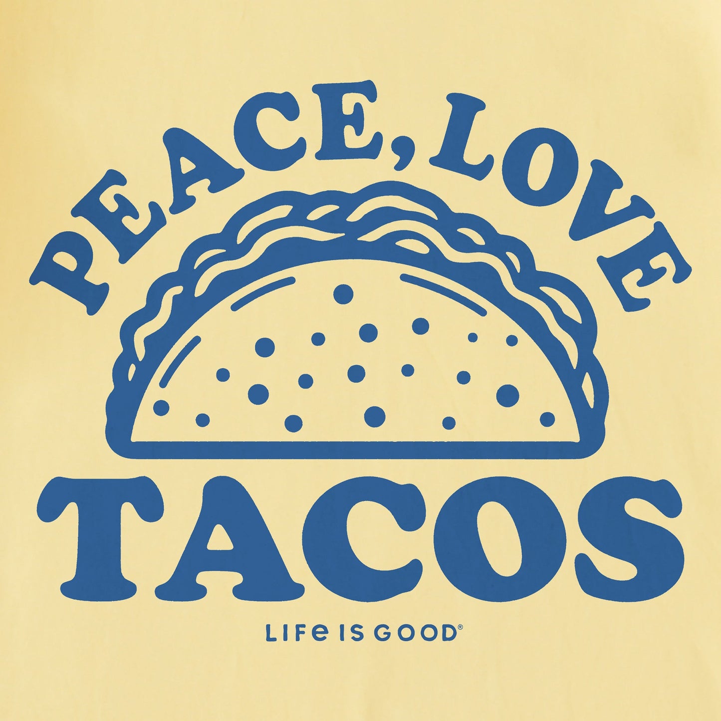 Men's Peace Love & Tacos Short Sleeve Tee
