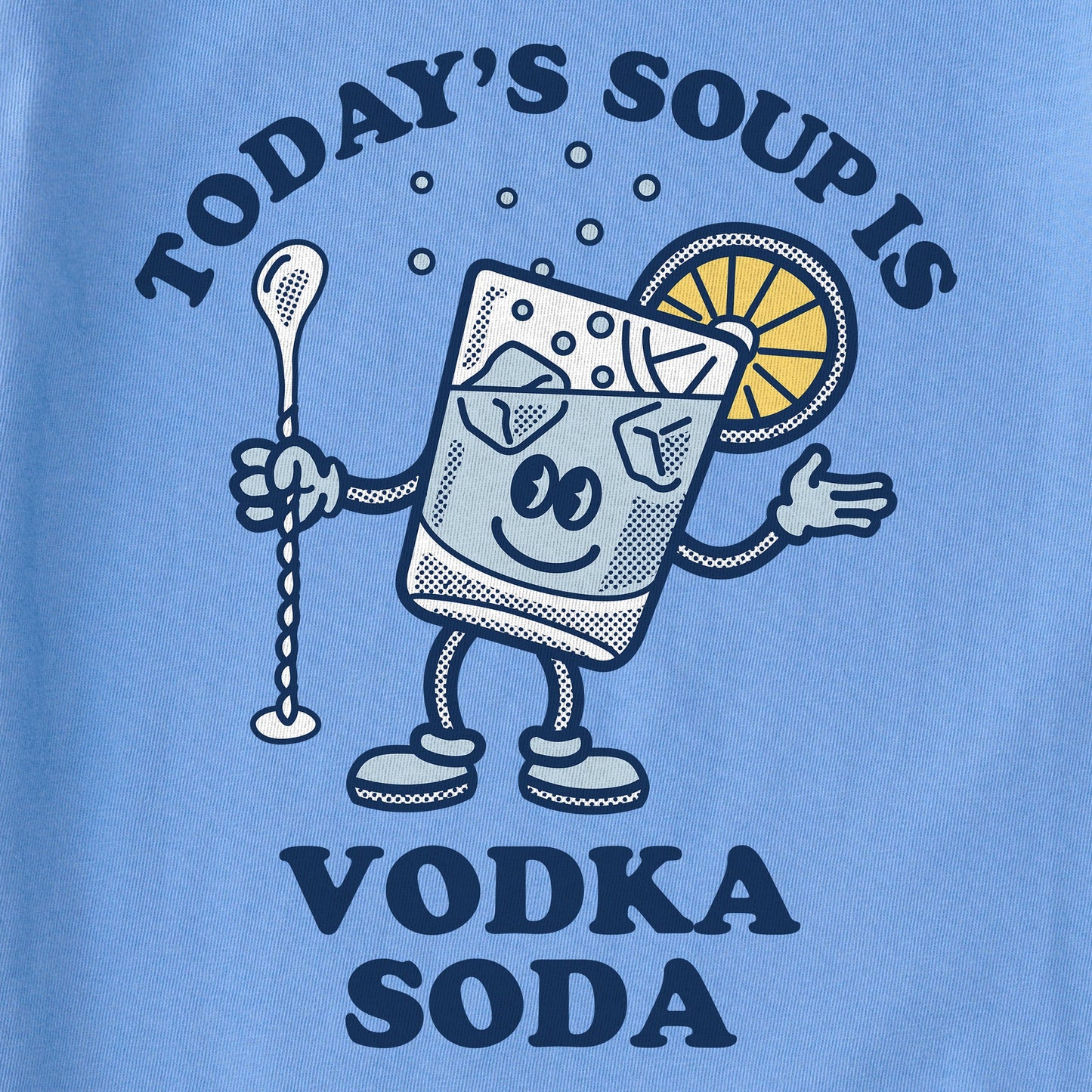 Women's Vodka Soup Long Sleeve Crusher Boxy Tee