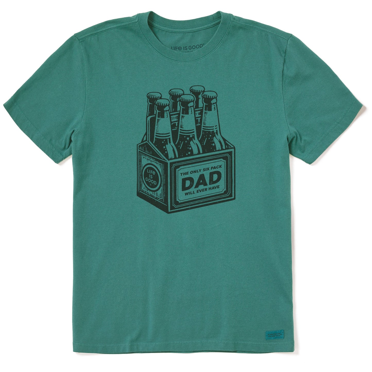 Men's Dad Six Pack Short Sleeve Crusher Tee