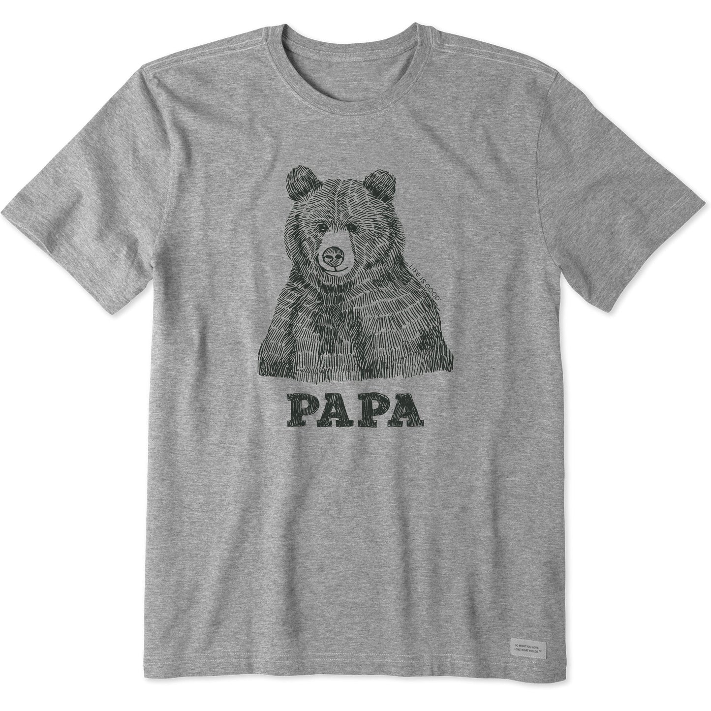 Men's Fineline Papa Bear Short Sleeve Tee