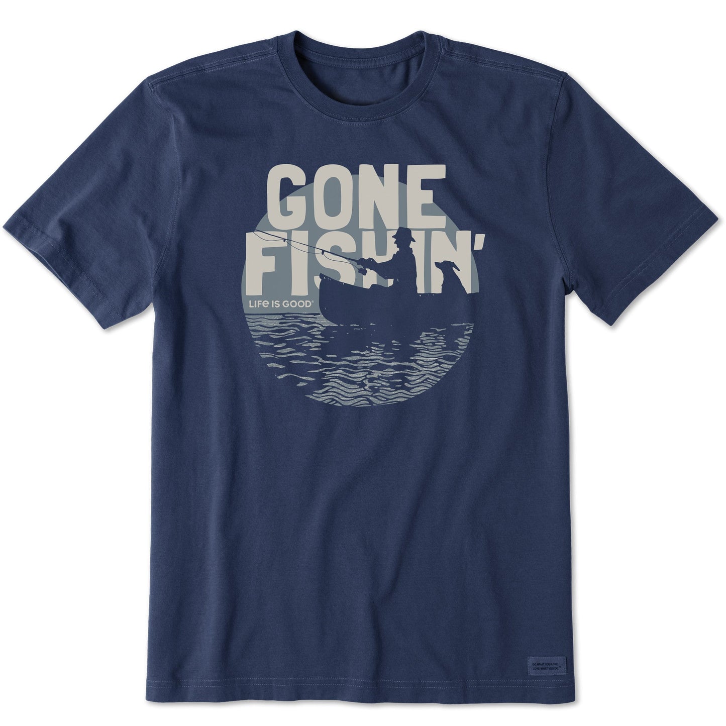Men's Gone Fishin' Short Sleeve Tee
