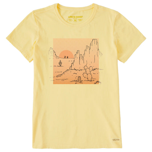 Women's Desert Sunset Short Sleeve Tee