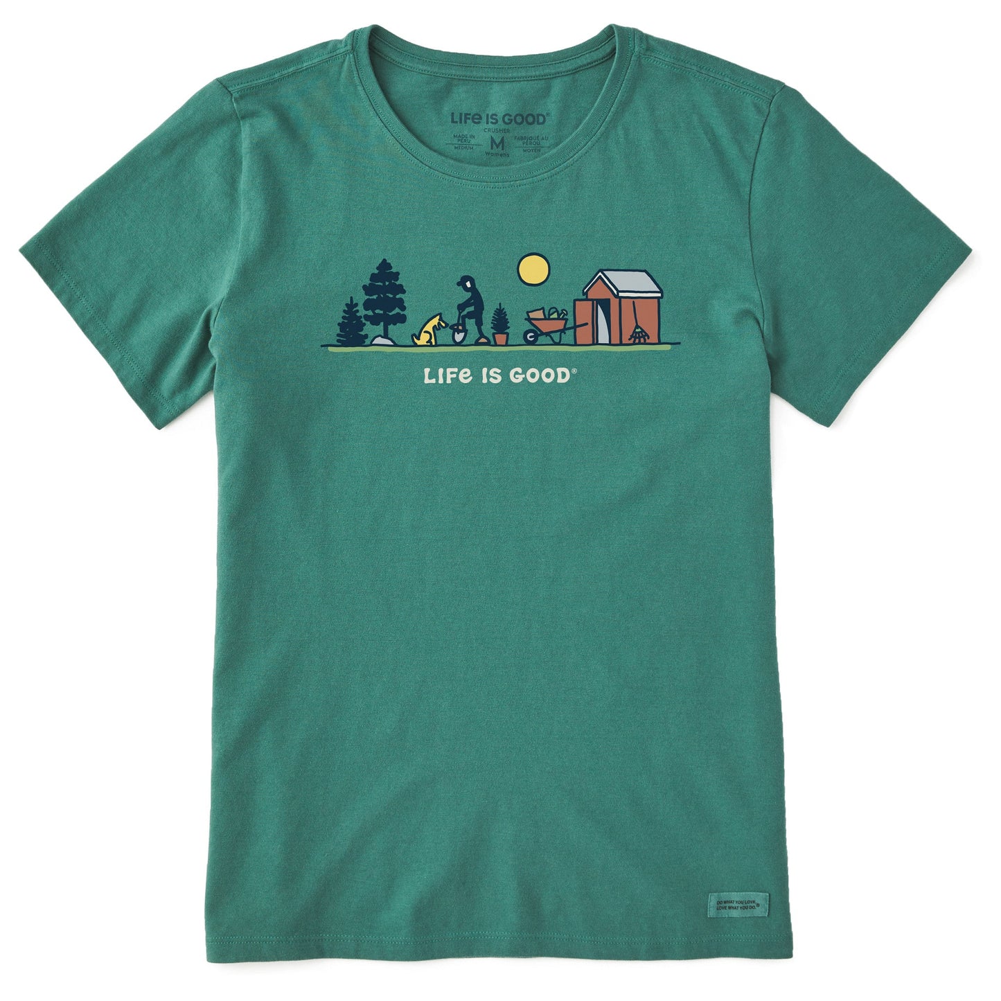 Women's Gardening Activity Vista Short Sleeve Crusher Tee