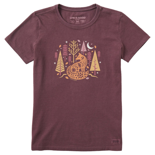Women's Fox in the Fall Short Sleeve Crusher Tee