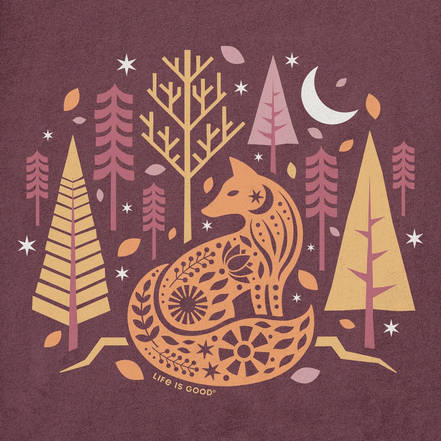 Women's Fox in the Fall Short Sleeve Crusher Tee