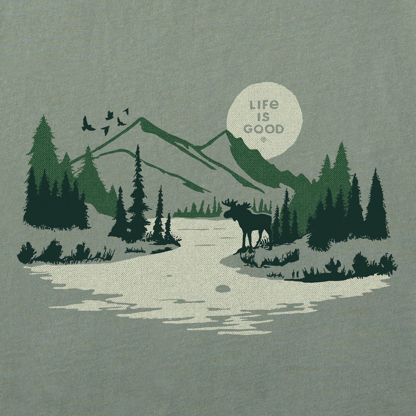 Men's Moose River Short Sleeve Tee