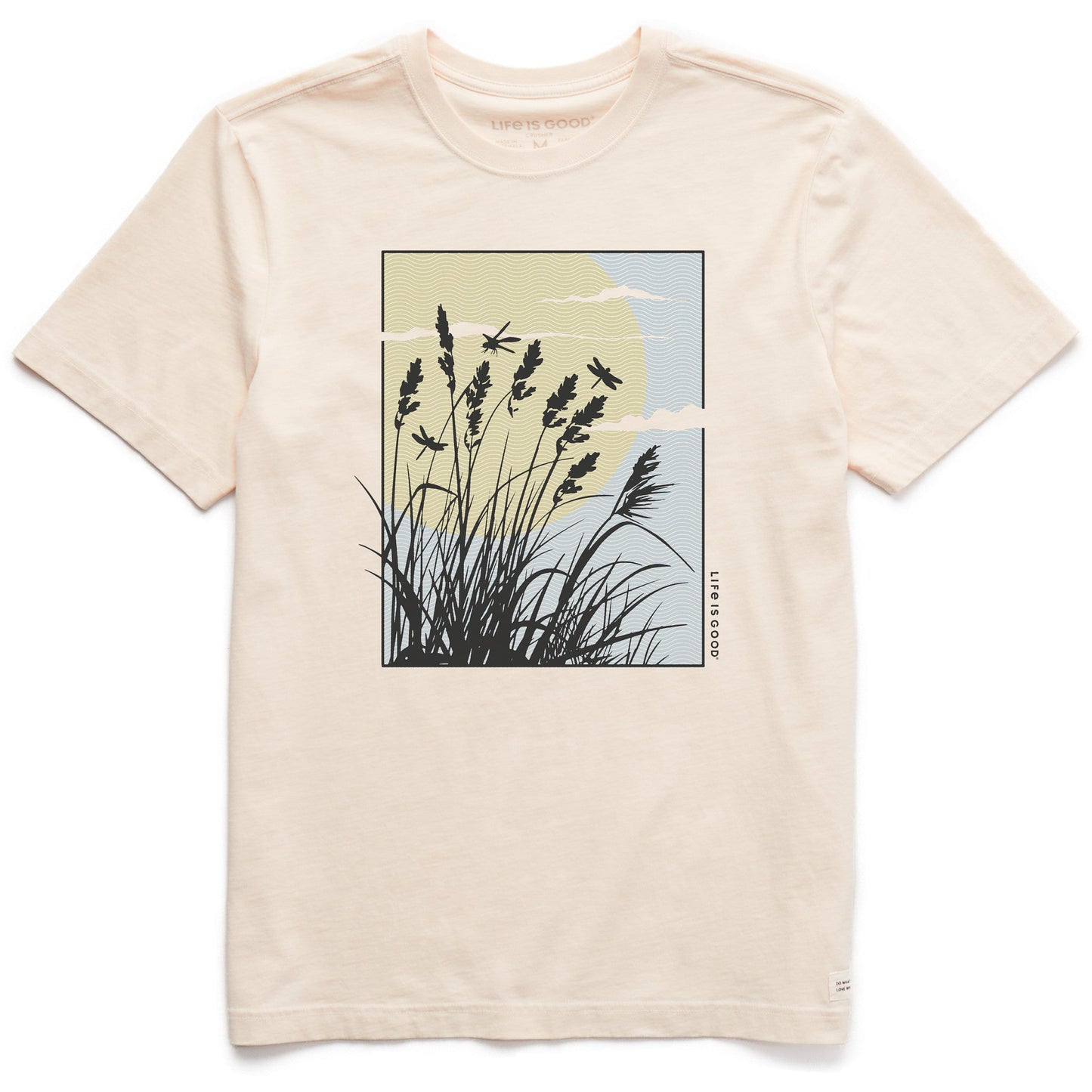 Men's Cattail Sunset Short Sleeve Crusher Tee