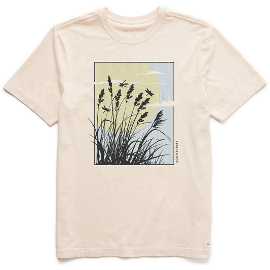 Men's Cattail Sunset Short Sleeve Crusher Tee