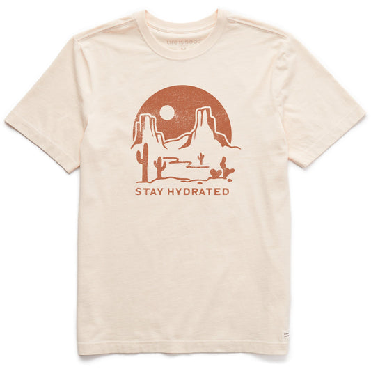 Men's Stay Hydrated in the Desert Short Sleeve Crusher Tee